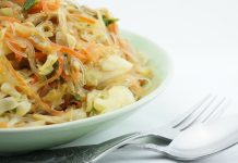 Miến xào chay thập cẩm