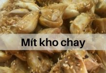 Mít kho chay