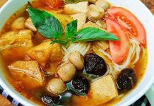 Bún thái chay