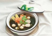 Món canh hạt sen - rong biển