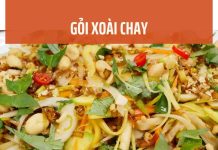Gỏi xoài chay