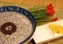Cháo vừng đen