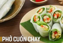 Phở cuốn chay